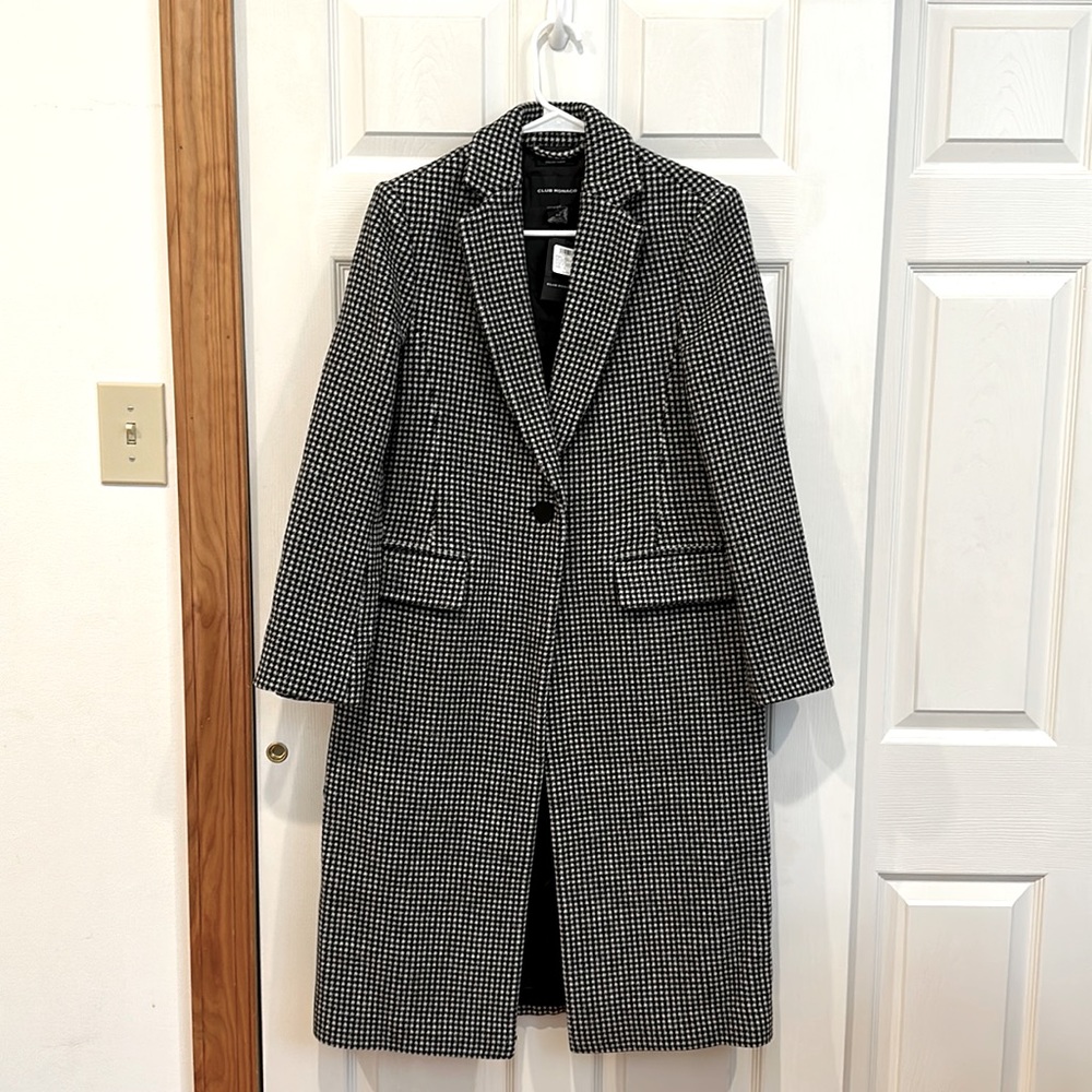 NEW - Club Monaco Slim Tailored Coat